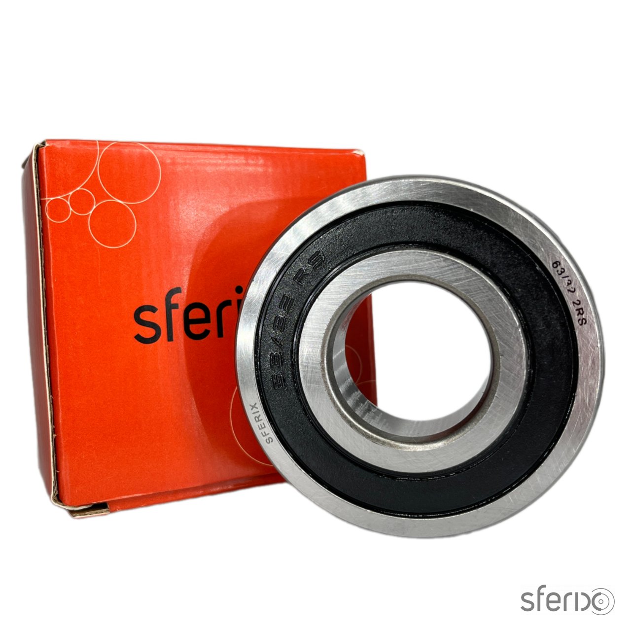 Радиальный однорядный подшипник 63/32 2RS SFERIX - Сферикс - фото -  1
